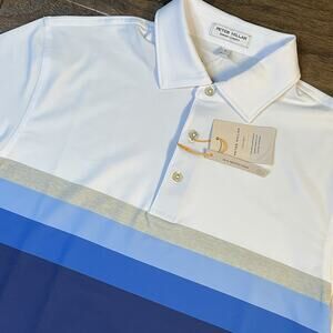 Peter Millar Summer Comfort Polo Men’s Small UV Performance Golf NWT $115